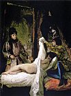 Eugene Delacroix Louis d'Orleans Showing his Mistress painting